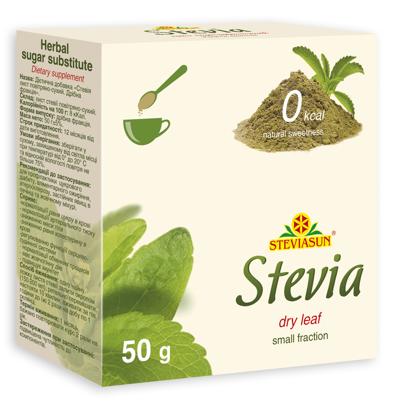 Stevia 50g ekonom